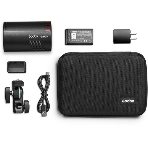 FLASH DE ESTUDIO PORTÁTIL - AD100PRO