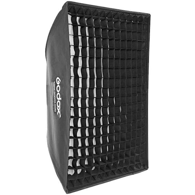 Softbox Rectangular con Malla - 80x120cm