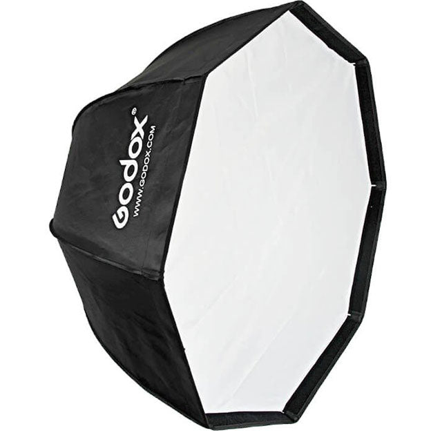 Softbox Octagonal tipo sombrilla con Malla - 120cm