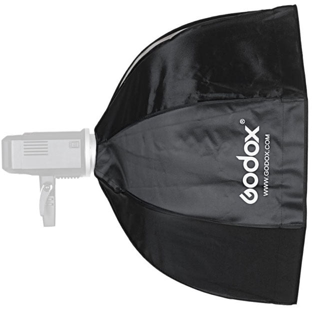 Softbox Octagonal tipo sombrilla con Malla - 120cm