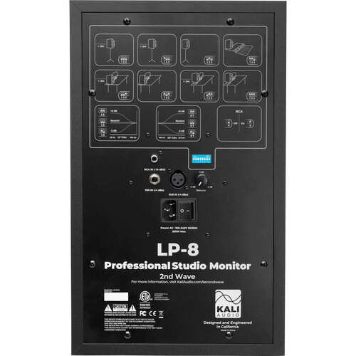 Monitor De Gama Alta Para Estudio 8¨ 100 Watts