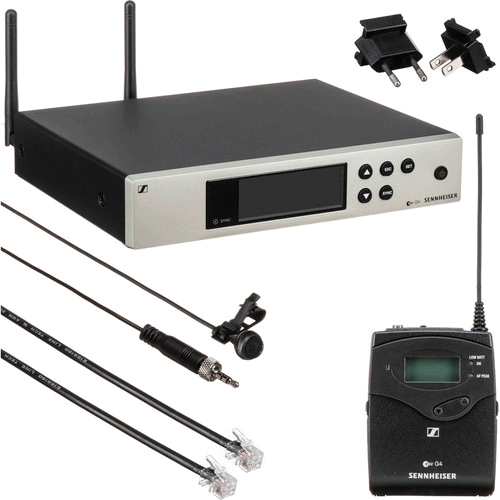 Micrófono de Solapa Unidireccional P/Estudio - EW100 G4 ME4 G