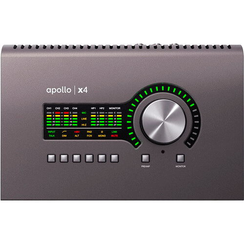 Interfase de Audio Thunderbolt 3 4IN-6OUT - Apollo X4 Heritage Edition