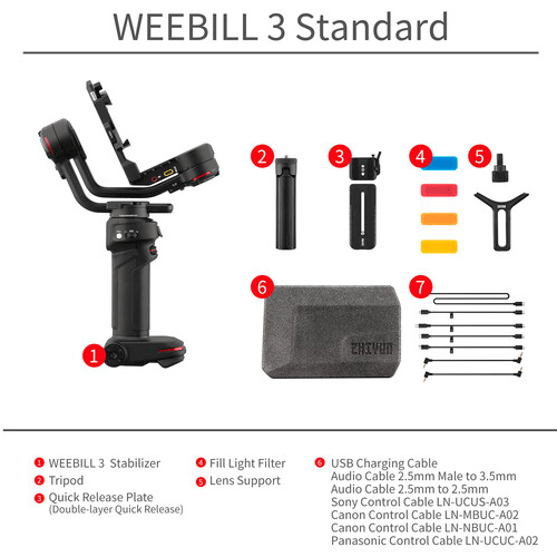 ESTABILIZADOR (MAX 7LB) - WEEBILL 3