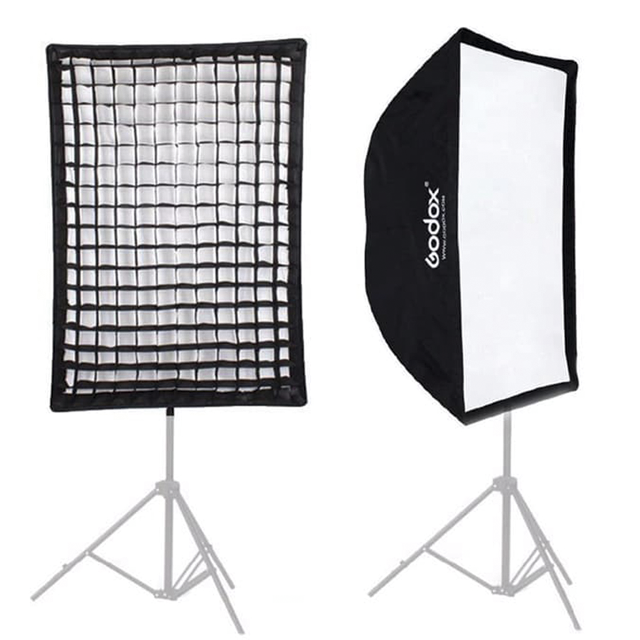 Softbox con Malla - 60x90cm