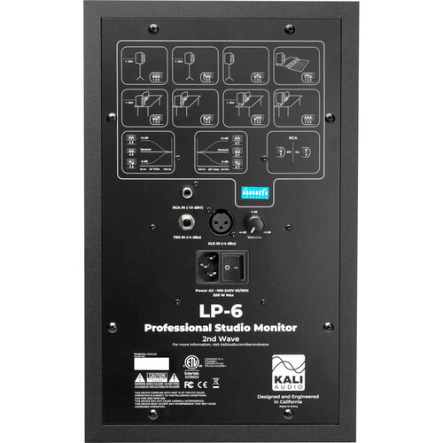Monitor Profesional para estudio - 6.5¨ 80 Watts (negro)