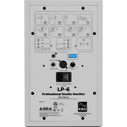 Monitor profesional para estudio - 6.5¨ 80 Watts (blanco)