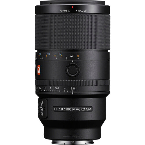 Lente Sony FE 100mm F/2.8 macro GM
