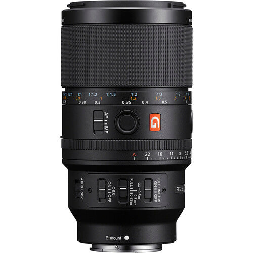 Lente Sony FE 100mm F/2.8 macro GM
