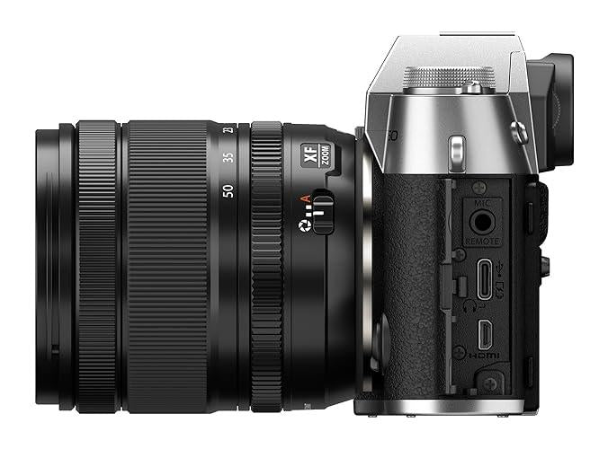 Cámara mirrorless Fujifilm X-T50 con lente 16-50mm