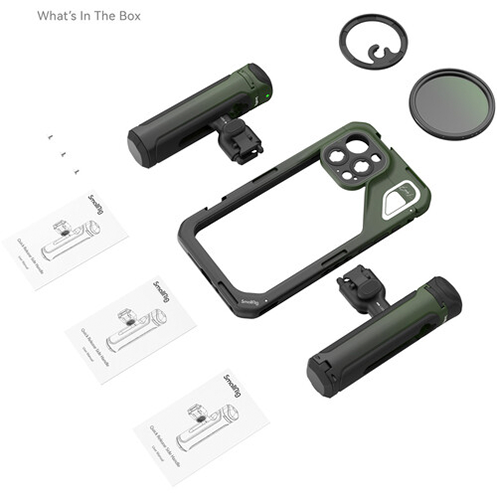 Kit especial de jaula de vídeo móvil SmallRig x Brandon Li  para iPhone 15 Pro Max