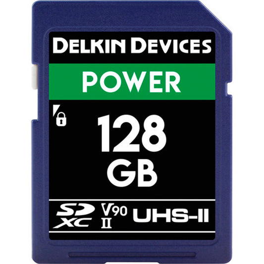 Tarjeta de memoria SDXC UHS-II POWER de 128 GB V90
