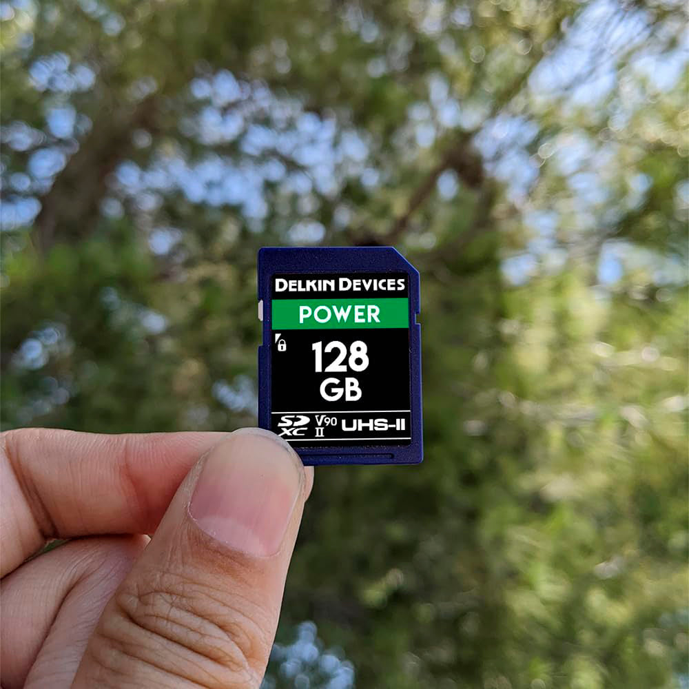 Tarjeta de memoria SDXC UHS-II POWER de 128 GB V90