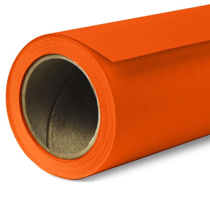 Fondo de Papel Savage 82-12 Mandarina Tangelo para Estudio Fotográfico 2.72x11m