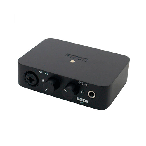 Rode Micrófono de condensador NT1 + kit de estudio de interfaz de audio AI-1