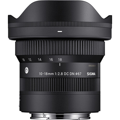 Lente Sigma 10-18mm f/2.8 - E-mount