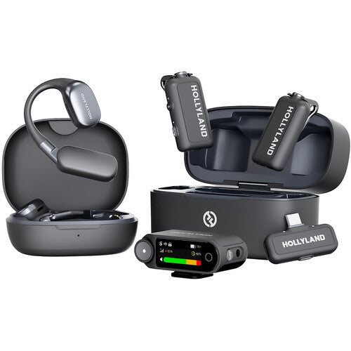Kit de micrófonos inalámbricos Hollyland - Lark Max 2 Ultimate (2 personas)