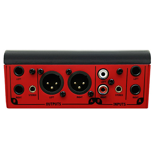 Interfaz de audio USB con 1x XLR/TRS 1x 1/4 2X RCA USB, rojo