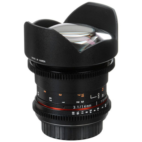Lente 14mm T3.1 Cine DS - Canon EF